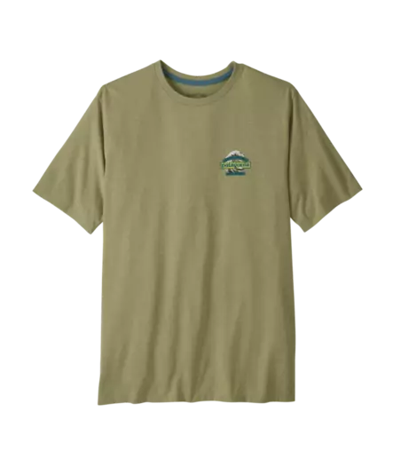 Patagonia M´s Great Waves Responsibili Tee Gumtree Green - T-shirts herr - 198077740896 - 2