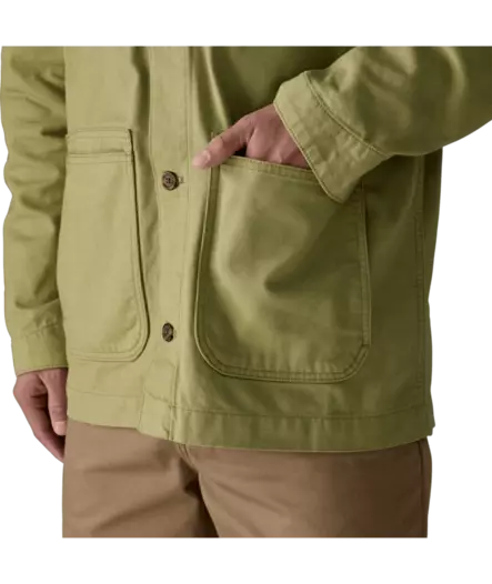 Patagonia M´s Point Reyes Canvas Jacket Gumtree Green - Mellanjackor - 198077566946 - 2