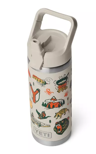 Yeti Rambler 18oz Straw Bottle Cape Summer Camp - Termosflaskor och -muggar - 888830659106 - 2