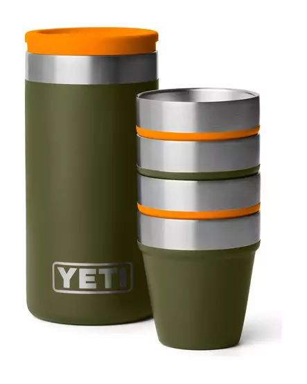 YETI SHOT GLASSES & CASE OLIVE/KCO - Termosflaskor och -muggar - 888830628416 - 1