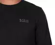 5.11 Triblend Legacy L/S Tee Black Htr - Taktiska tröjor - 888579358346 - 4