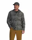 Simms Coldweather Hoody Gunmetal Neo Plaid - Skjortor - 694264655276 - 3