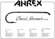 Ahrex NS118 Classic Streamer Down-Eye - Streamerkrokar - 655043954546 - 2
