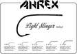 Ahrex NS122 Light Stinger - Streamerkrokar - 655043954676 - 4