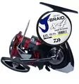 Daiwa 23 Ninja LT + J-Braid - Frambromsade haspelrullar - 043178191316 - 1