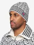 Devold Svalbard Wool Beanie Offwhite/anthracite - Mössar - 7028567702246 - 2