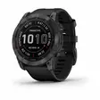 Garmin Fenix 7X Sapphire Solar Carbon Grey DLC Titanium with Black Band - GPS-navigationsenheter och klockor - 0753759278236 - 1