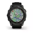 Garmin Fenix 7X Sapphire Solar Carbon Grey DLC Titanium with Black Band - GPS-navigationsenheter och klockor - 0753759278236 - 3