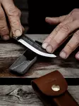 Marttiini Sharpening Stone with Leather Sheath - Övriga friluftsutrustning - 6416885846666 - 2