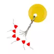 Mikado Floating Stopper White/Red Fluorescent - Feederkopplingar, pärlor & stopp - 5900637162636 - 1