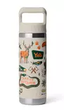 Yeti Rambler 18oz Straw Bottle Cape Summer Camp - Termosflaskor och -muggar - 888830659106 - 3