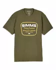 Simms Stamp Lock T-shirt Military Heather - T-shirts herr - 694264721346 - 1