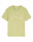 Simms Trout Outline T-Shirt Tent Green - T-shirts herr - 694264694466 - 1