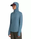 Simms Womens BugStopper SolarFlex Hoody Neptune - Huvtröjor - 694264649756 - 2