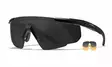 Wiley X Saber Advanced Grey & Light Rust - Matte Black - Skytteglas - 712316003056 - 1