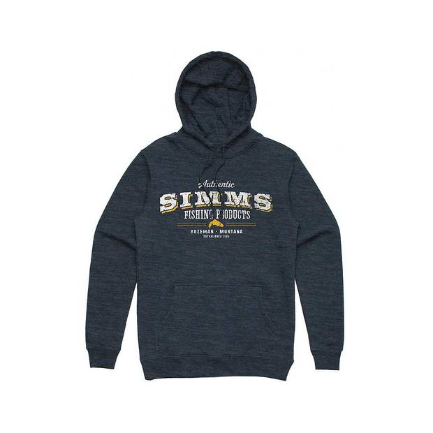 Simms Working Class Hoody Navy Heather #M - Huvtröjor - 694264491836 - 1
