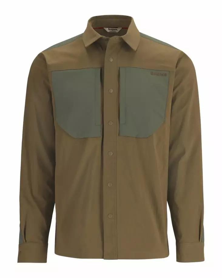 Simms Confluence Shirt Driftwood/Loden - Skjortor - 694264659526 - 2