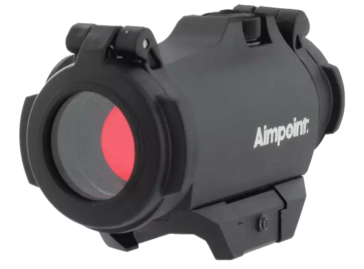 Aimpoint Micro H-2 2 Moa Weaver/Picatinn - Aimpoint-rödpunktssikten - 7350004384686 - 1