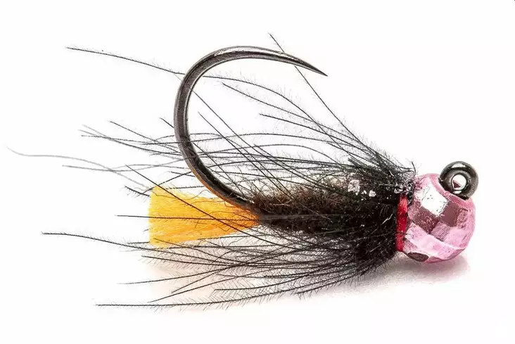 Black CDC Orange Tail Jig - Våtflugor - 8859202538666 - 1