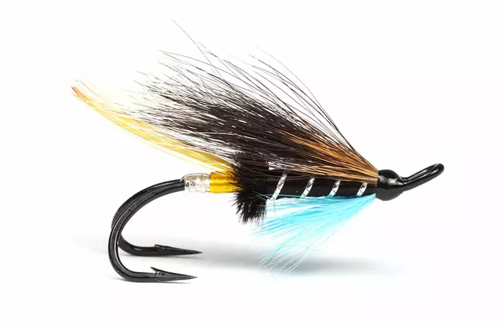 Blue Charm Double Hook Salmon Fly - Dubbelkrok - 7033840120556 - 1