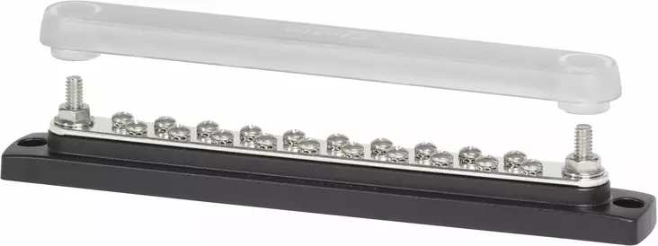 Blue Sea Systems BusBar 20 Gang Common Bus with Cover - Batteri och elektriska tillbehör - 632085023126 - 1