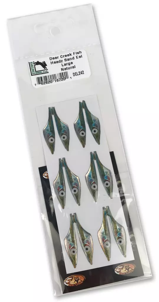 Fish Headz Sand Eel Natural - Övriga bindningstillbehör - 762820167186 - 1