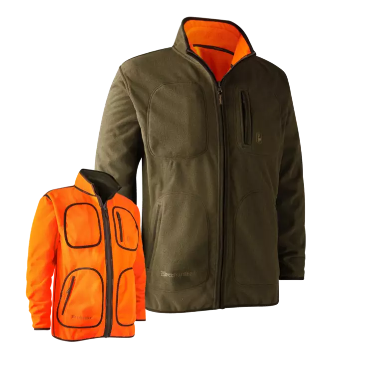 Deerhunter Gamekeeper Reversible Fleece Jacket - Herrarnas jaktjackor - 5702827190456 - 1