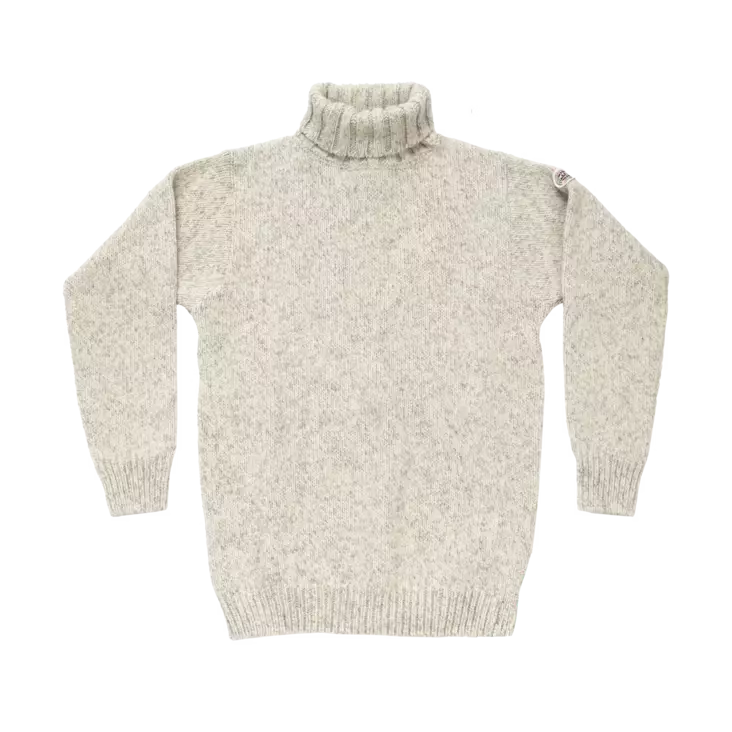 Devold Nansen Wool High Neck Grey Melange - Skjortor - 7028567364406 - 1
