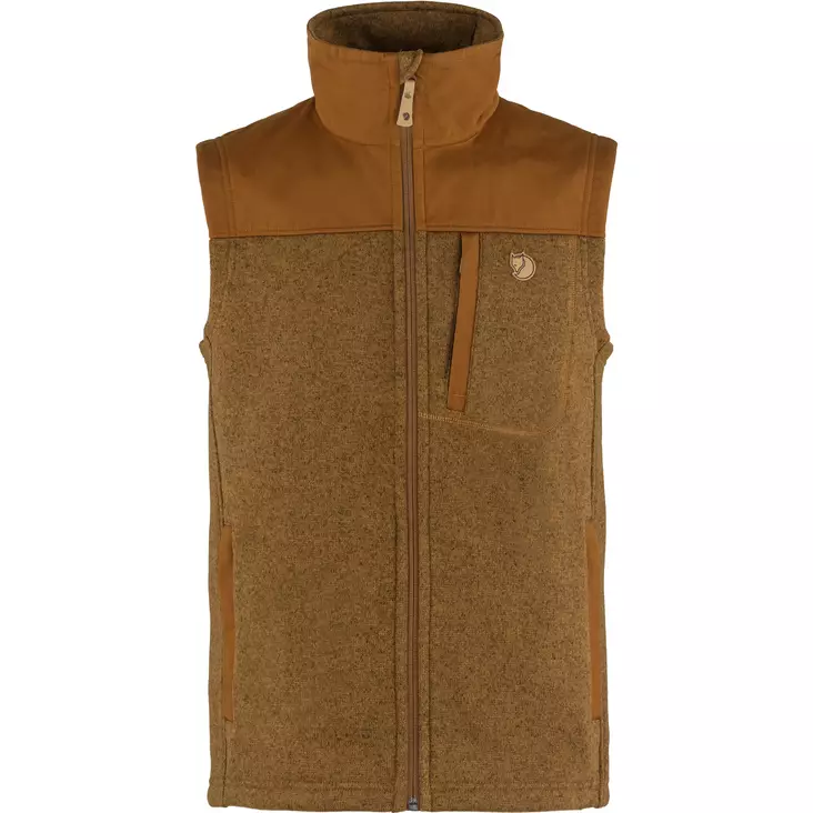 Fjällräven Buck Fleece Vest M Chestnut - Mellanjackor - 7323450725716 - 1