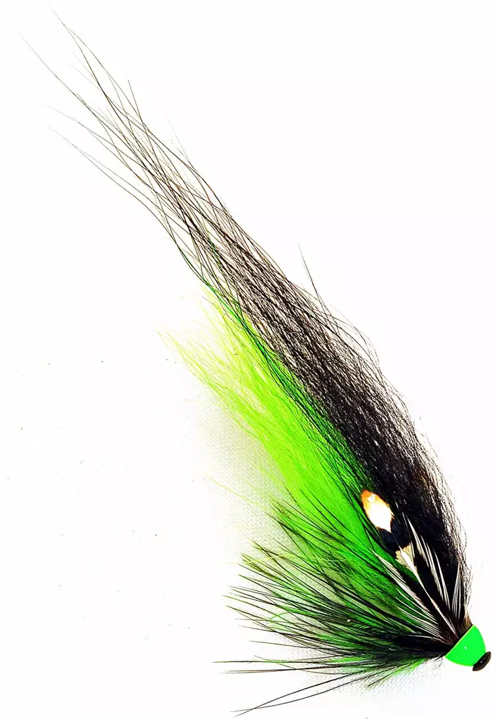 Frödin Flies Micro Series Black Green He - Tubflugor - 7340154607926 - 1