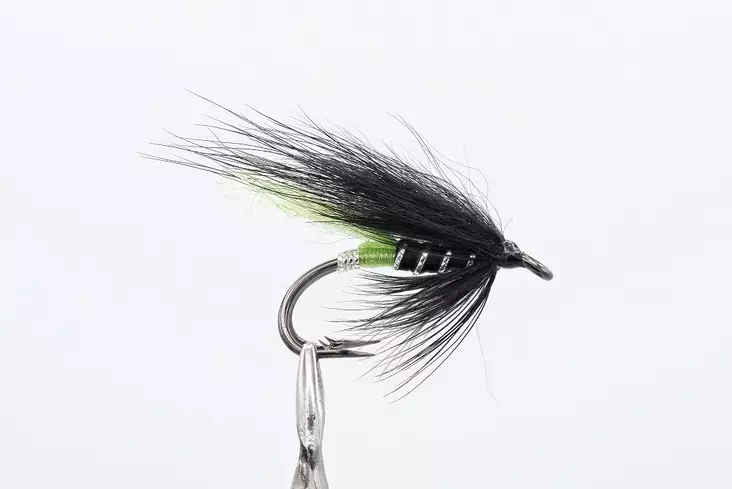 Green Butt Salmon Fly - Dubbelkrok - 8859202530196 - 1