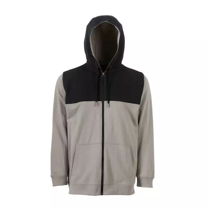 Grundens Daggerboard FZ Hoodie -Metal - Huvtröjor - 7332525260786 - 1
