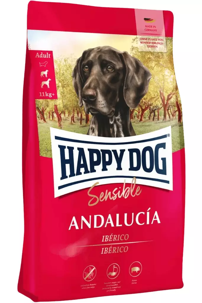Happy Dog Sensible Andalucia 11 kg - Happy Dog Supreme Sensible -hundfoder - 4001967127867 - 1