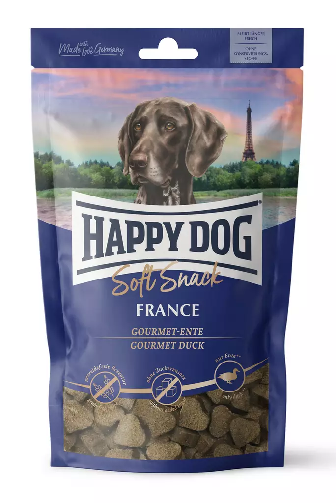 Happy Dog Soft Snack France 100g - Happy Dog Snack -träningsgodis - 60686 - 1