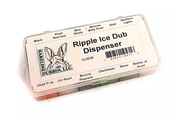 Hareline Ripple Ice Dub Dispenser - Dubbing sortimentsatser - 762820195716 - 1