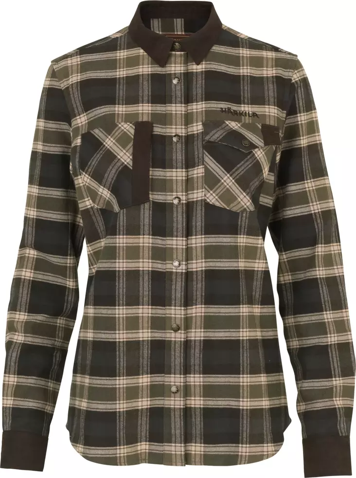 Härkila Aivak L/S Shirt W Olive - Jägartröjor - 5714733554796 - 1