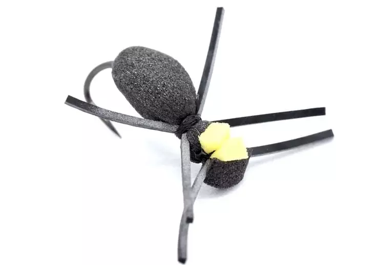Hi-Viz Foam Ant Black Dry Fly - Torrflugor - 06429810537676 - 1
