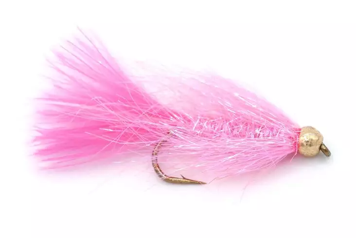 Hot Pink Leech Tungsten Beadhead - Streamers och leech - 8859202532206 - 1