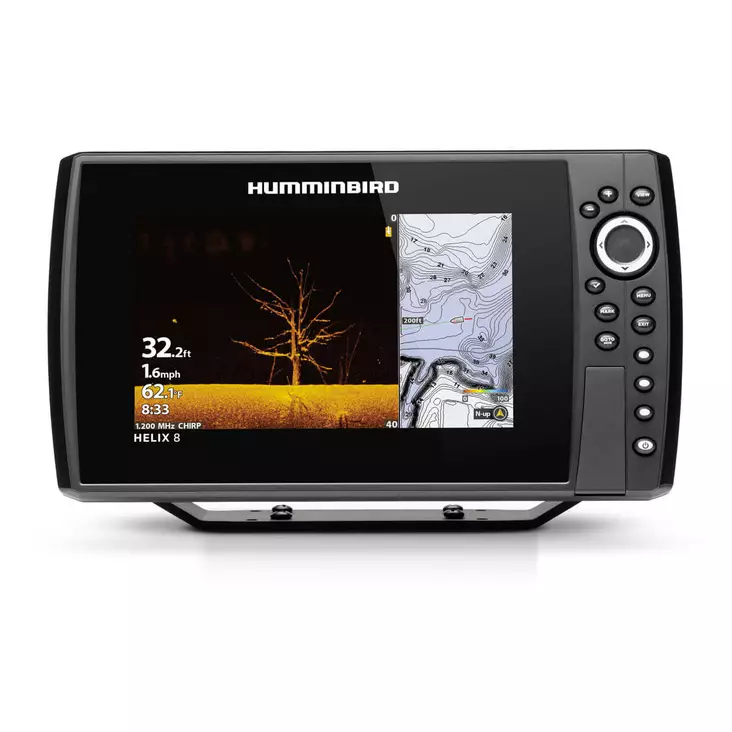 Humminbird Helix 8 Chirp MEGA DI GPS G3N - Humminbird-ekolod/plotter - 082324053436 - 1