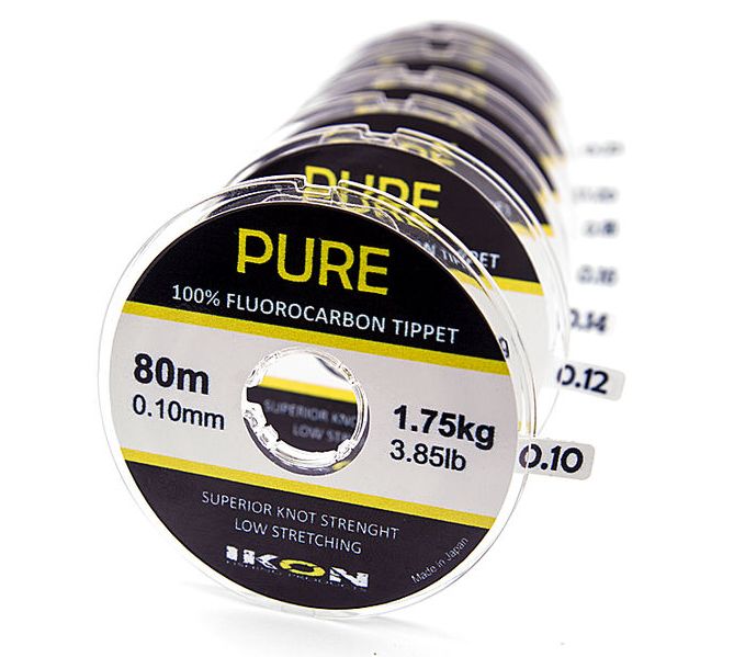Ikon PURE Fluorocarbon Tippet - Fluorocarbon tafsmaterial - 6430077070646 - 1