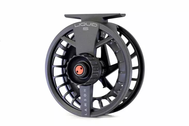 Lamson Liquid S Reel Smoke - Waterworks Lamson -flugrullar - 708332008946 - 1