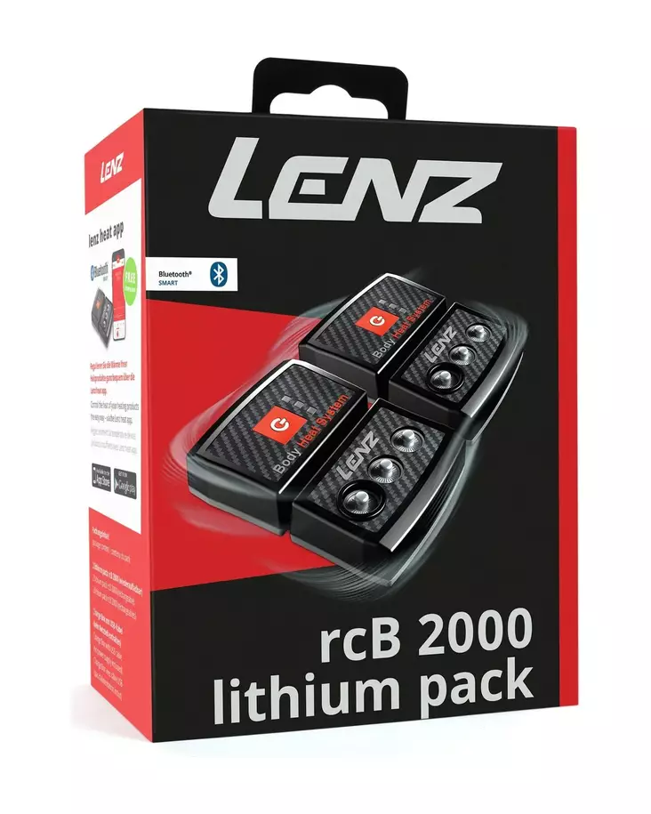 Lenz Heatpack 2.0 2000mAh BT - Jakthandskar och -strumpor - 9006729013506 - 1