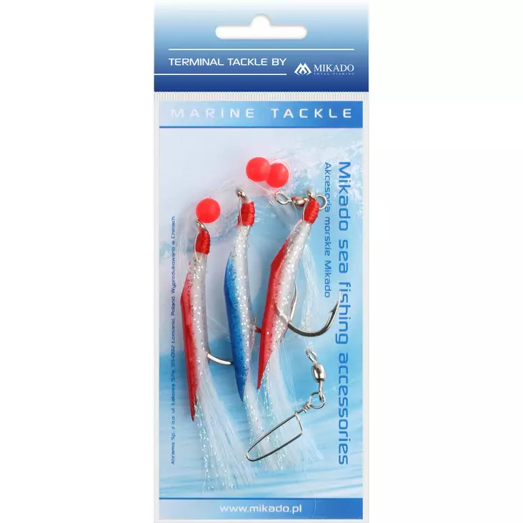 Mikado Hair Tube Rig 3x6/0 - Riggar för bottenfiske & torsk - 5900637138686 - 1