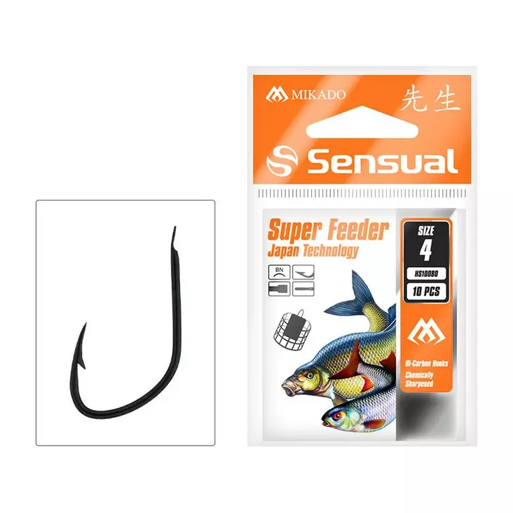 Mikado Sensual Super Feeder Hook - Öglekrokar & spadkrokar - 5900637158486 - 1