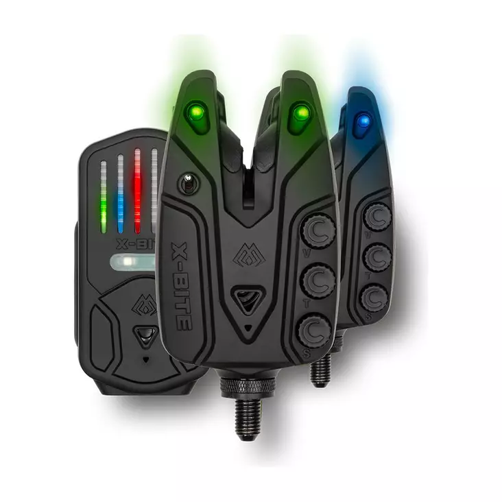 Mikado X-Bite Bite Alarm Set 2+1 - Enskilda bettlarm & set - 5900637157076 - 1