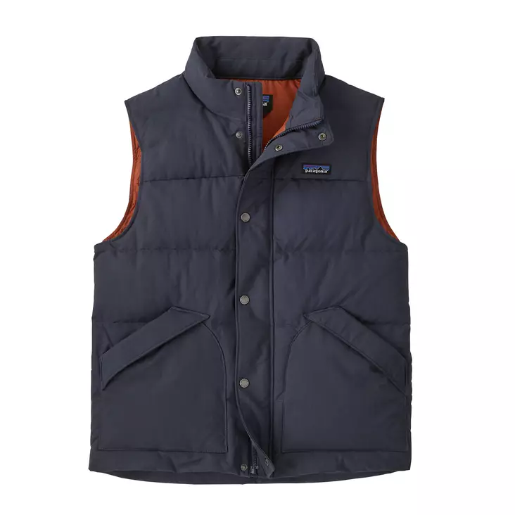 Patagonia Mens Downdrift Vest Smolder Blue - Dunjackor herrar - 196924701236 - 1