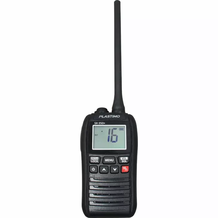 Plastimo SX-350+ portable VHF - Ekolod, VHF:er och autopiloter - 7332467364726 - 1