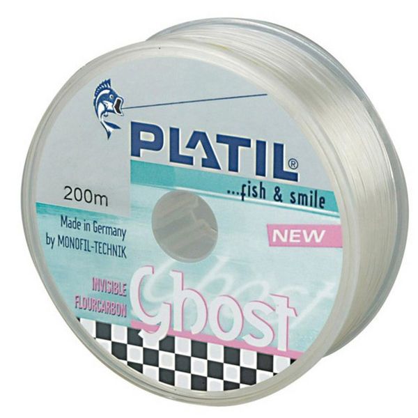 Platil Ghost Fluorocarbon 200 m - Nylonlinor - 4024939850556 - 1