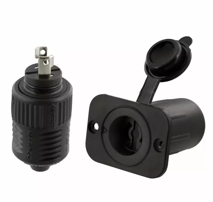 Scotty 12V Power Plug and Receptacle - Minn Kota -tillbehör - 062017021256 - 1