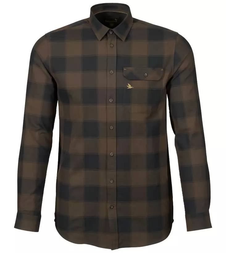 Seeland Highseat Shirt Hunter Brown - Jägartröjor - 5714733514936 - 1